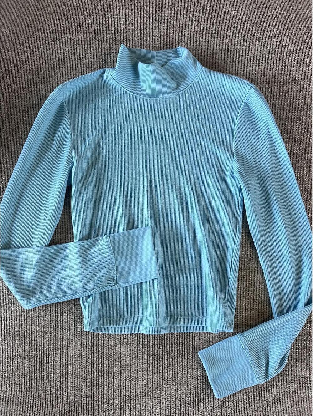 American Eagle Mock Neck Top